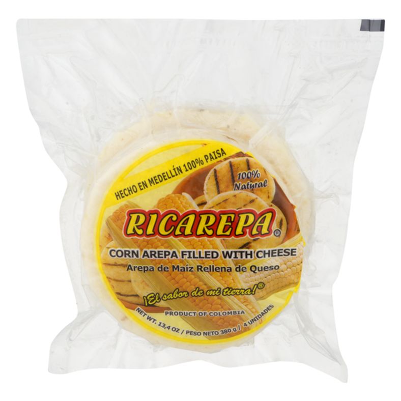 Ricarepa Corn Arepa Filled With Cheese