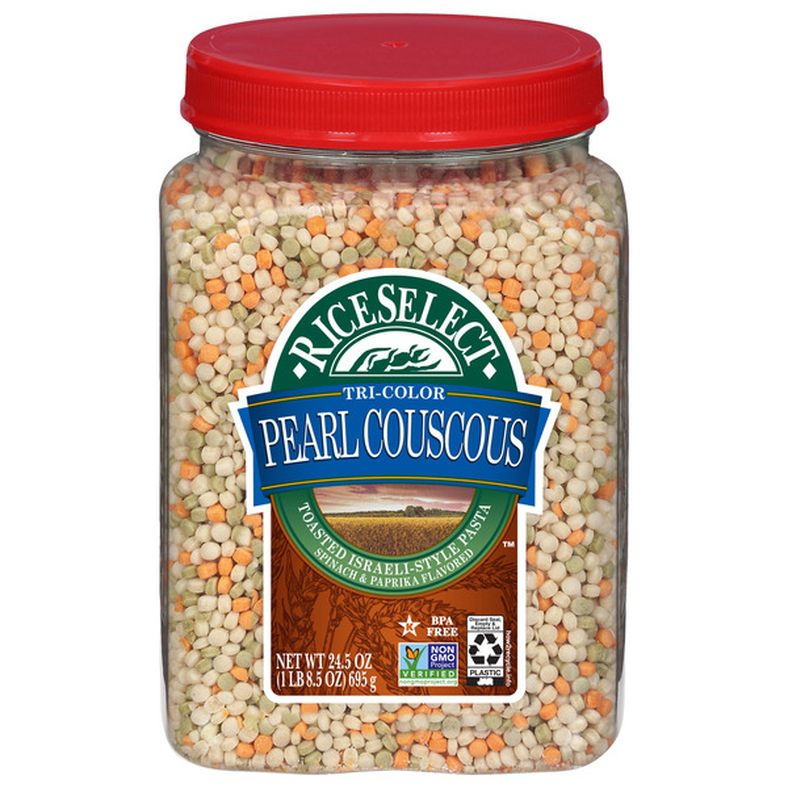 RiceSelect Tri-Color Pearl Couscous