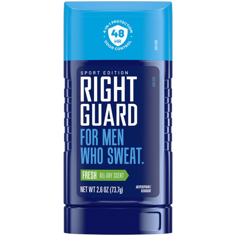 Right Guard Sport Fresh Antiperspirant Invisible Solid for Men