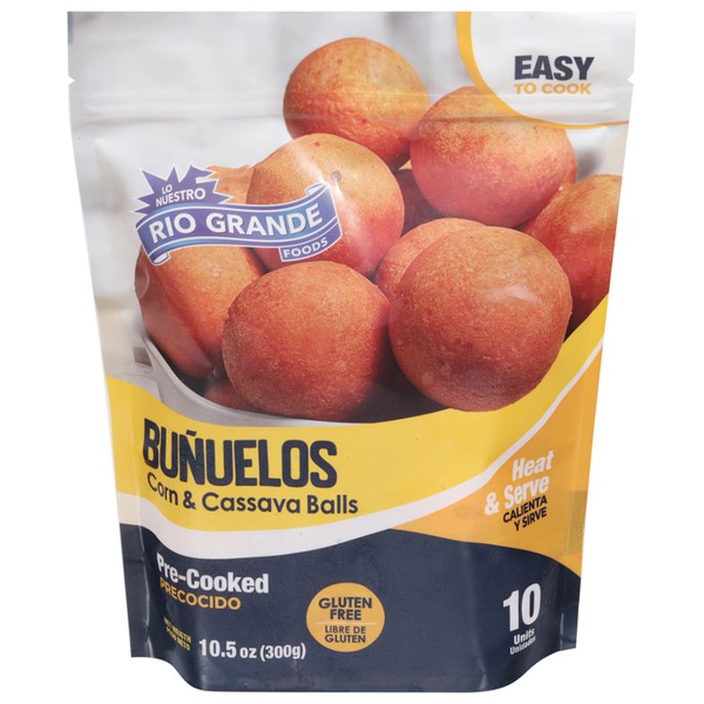 Rio Grande Foods Corn & Cassava Balls, Pre-Cooked
