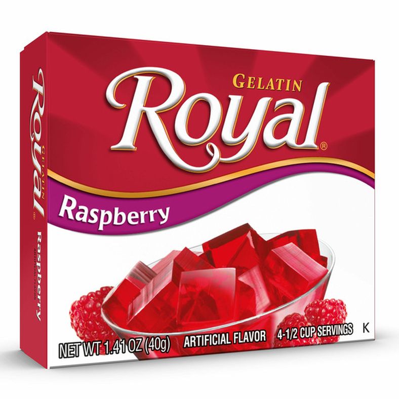 Royal Raspberry Gelatin