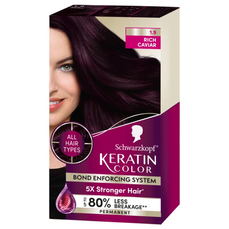 Schwarzkopf Intense Caring Color Rich Caviar Hair Color Kit