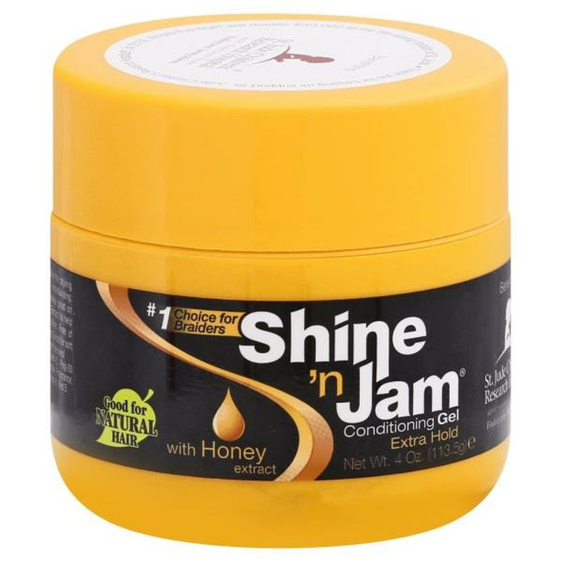 Shine ’n Jam Conditioning Gel, with Honey Extract, Extra Hold