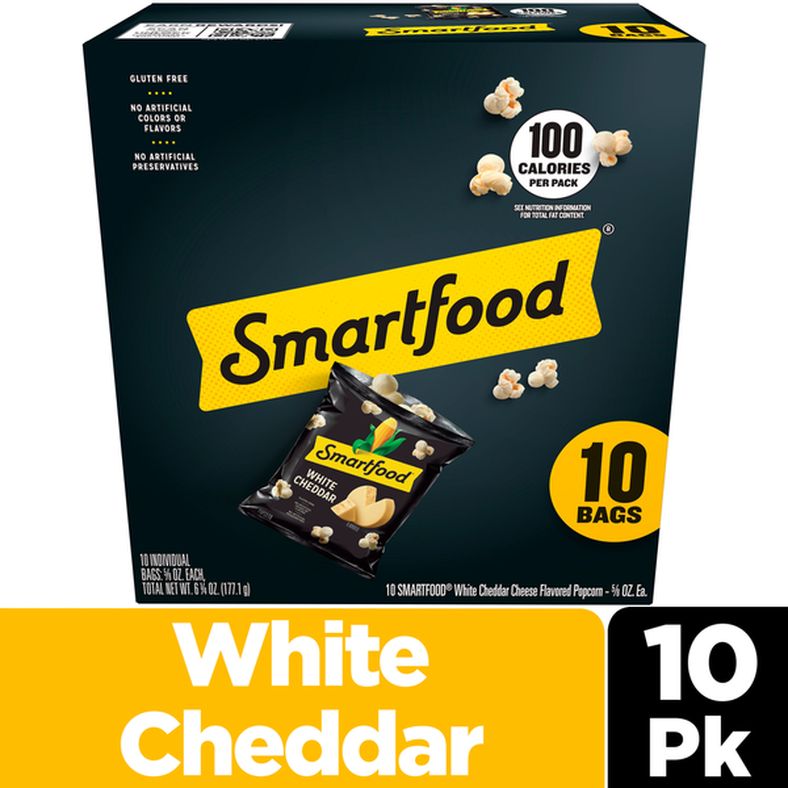 Smartfood Popcorn White Cheddar Cheese Flavored