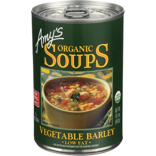 Amy's Kitchen Organic Vegetable Barley Soup - Available at Green Garden Foods on StoresGo