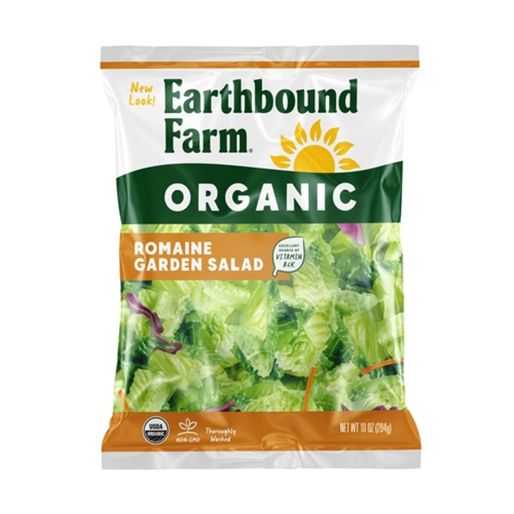 Earthbound Farm Organic Romaine Garden Salad Kit
