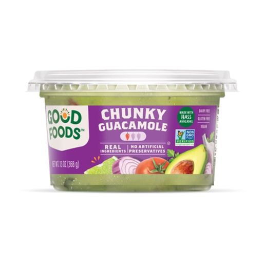 Good Foods Chunky Traditional Guacamole - Available at Green Garden Foods on StoresGo