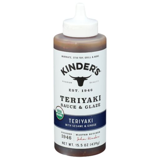 Kinder's Organic Teriyaki With Sesame and Ginger Sauce & Glaze