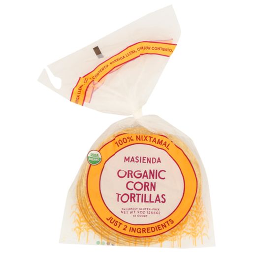 Mi Rancho Tortillas Organic Corn Tortillas Taco Sliders 18 Count