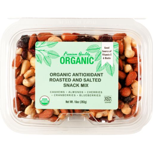 Organic Anti-Oxidant Roasted And Salted Snack Mix