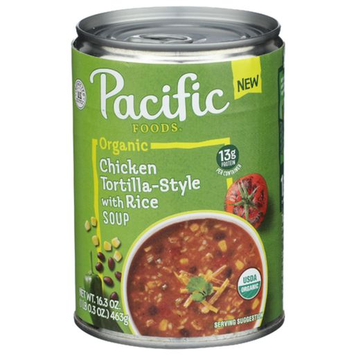 Pacific Foods Organic Chicken Tortilla Soup - Available at Green Garden Foods on StoresGo