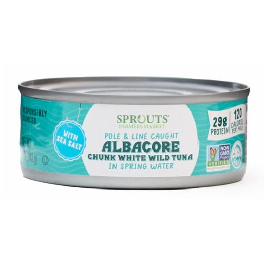 Sprouts No Salt Added Chunk White Albacore Tuna (5 oz)