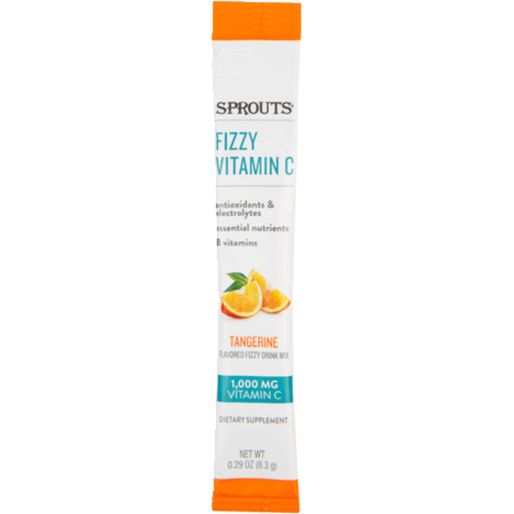 Sprouts Tangerine Vitamin C Fizzy Drink Mix Single Packet