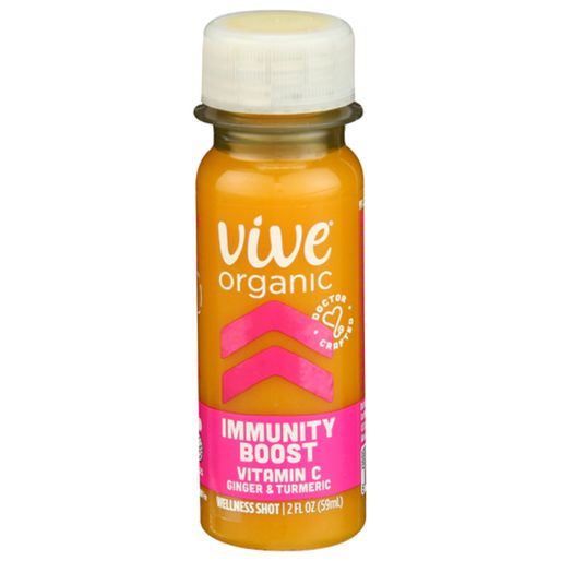 Vive Organic Vitamin C Ginger & Turmeric Immunity Boost Shot