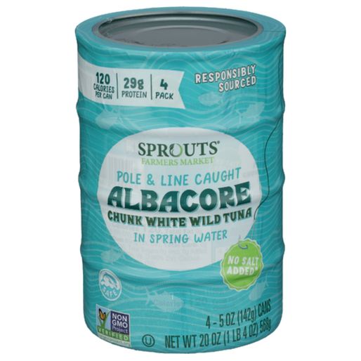 Wild Planet Wild Albacore Tuna 4 Pack (4 oz)