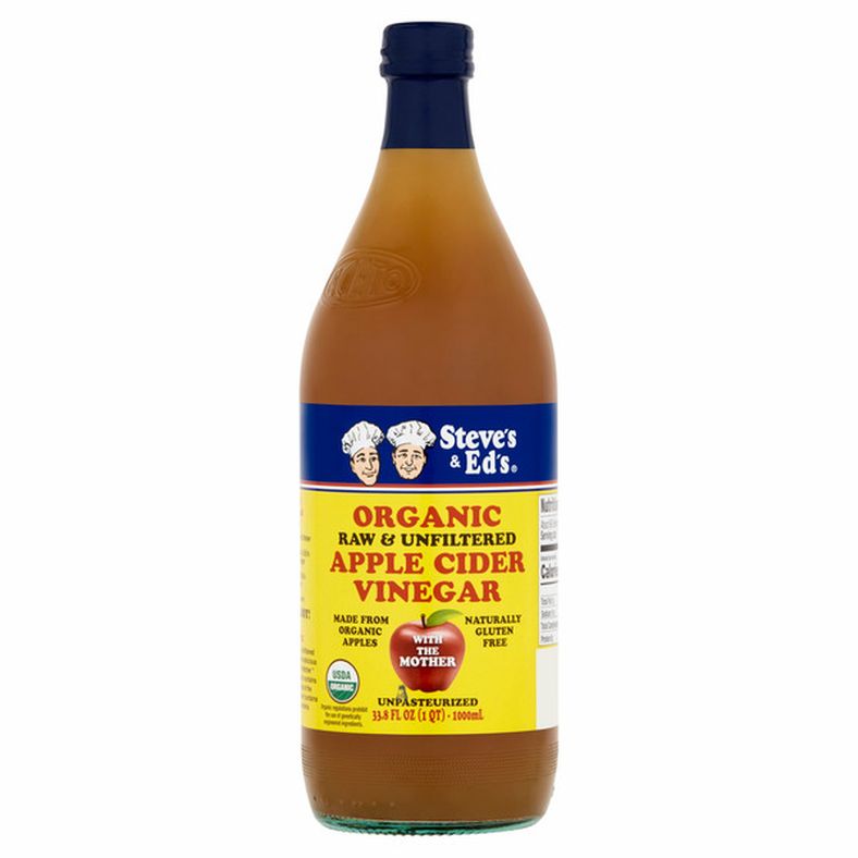 Steve's & Ed's Organic Raw & Unfiltered Apple Cider Vinegar