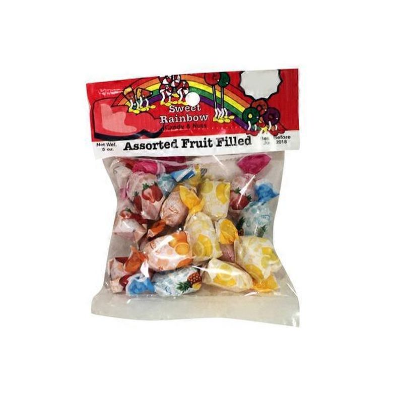 Sweet Rainbow Assorted Fruit Filled Candy