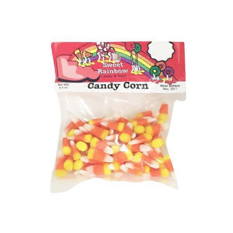 Sweet Rainbow Candy & Nuts Candy Corn