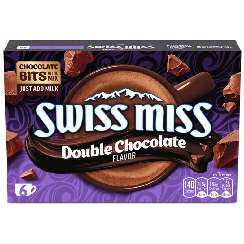 Swiss Miss Double Chocolate Flavor Hot Cocoa Mix