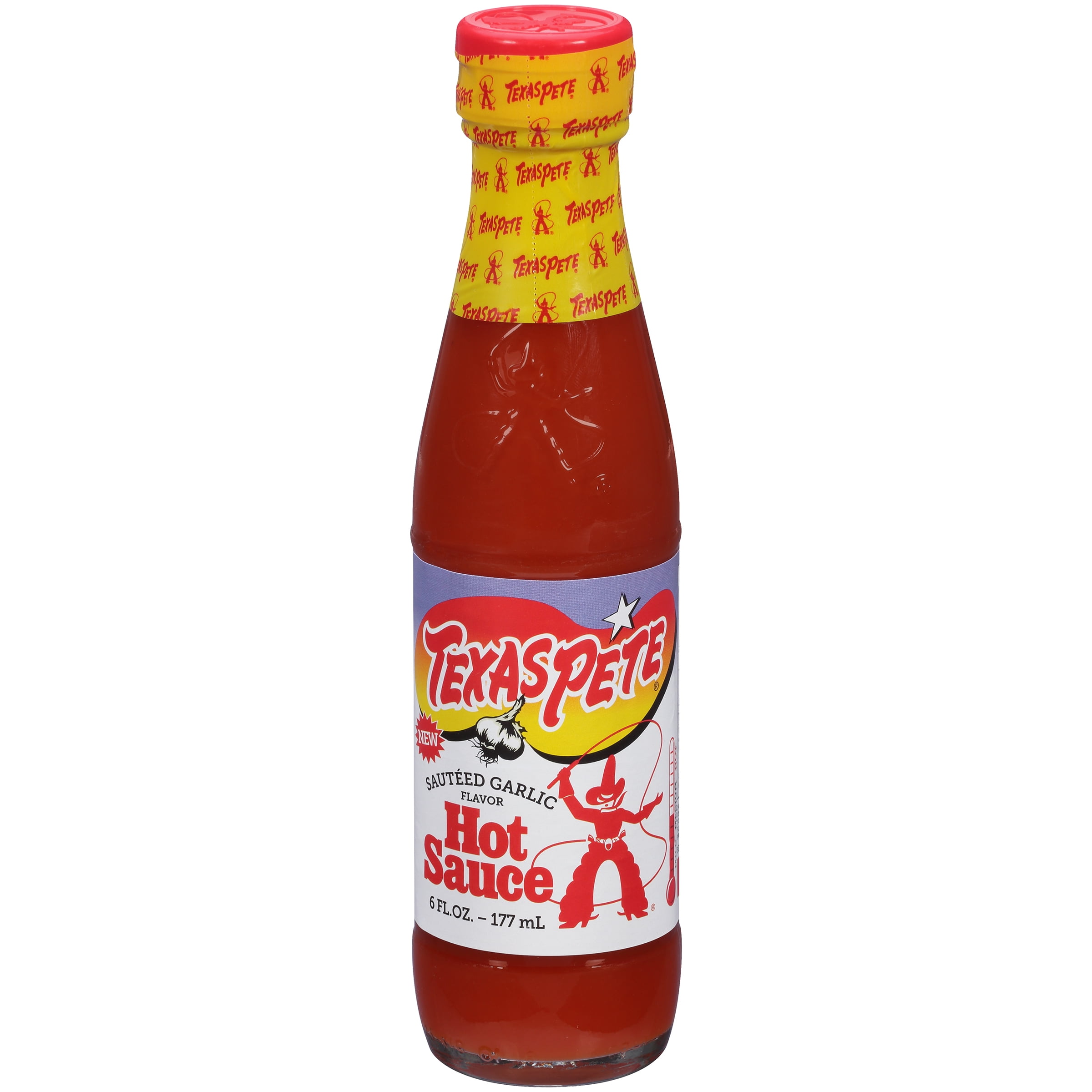 Texas Pete Garlic Hot Sauce, 6 Fl Oz