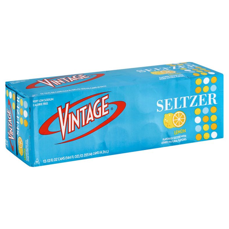 The Vintage Cosmetic Company Seltzer, Lemon
