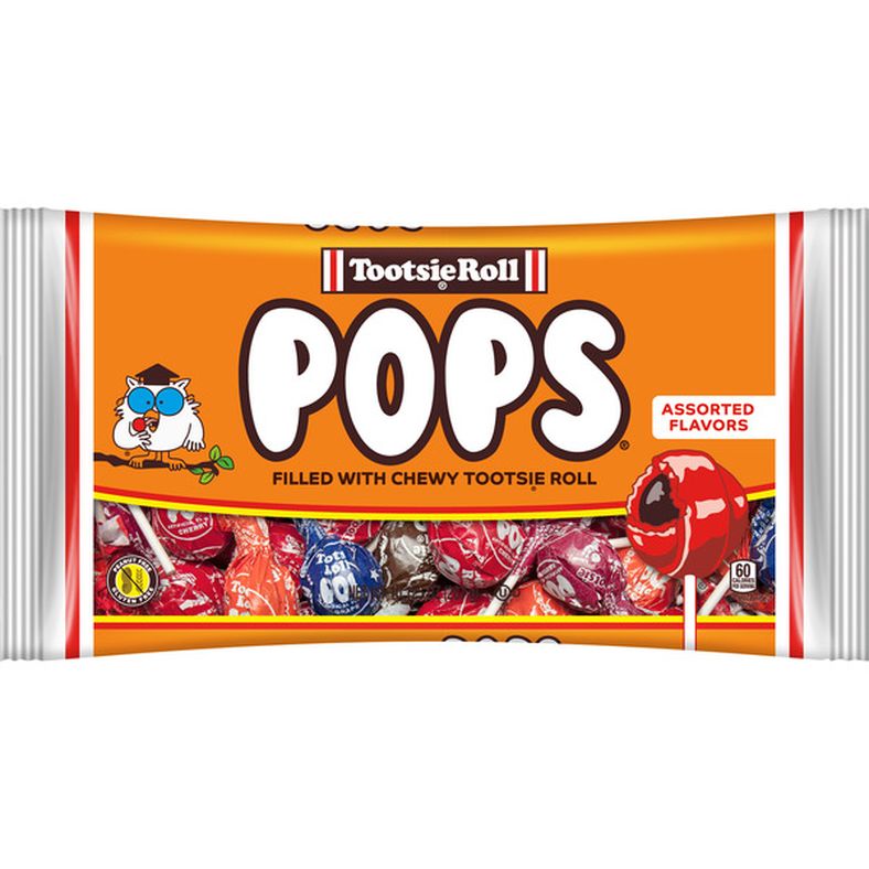 Tootsie Pops Assorted Flavor Lollipops Bag