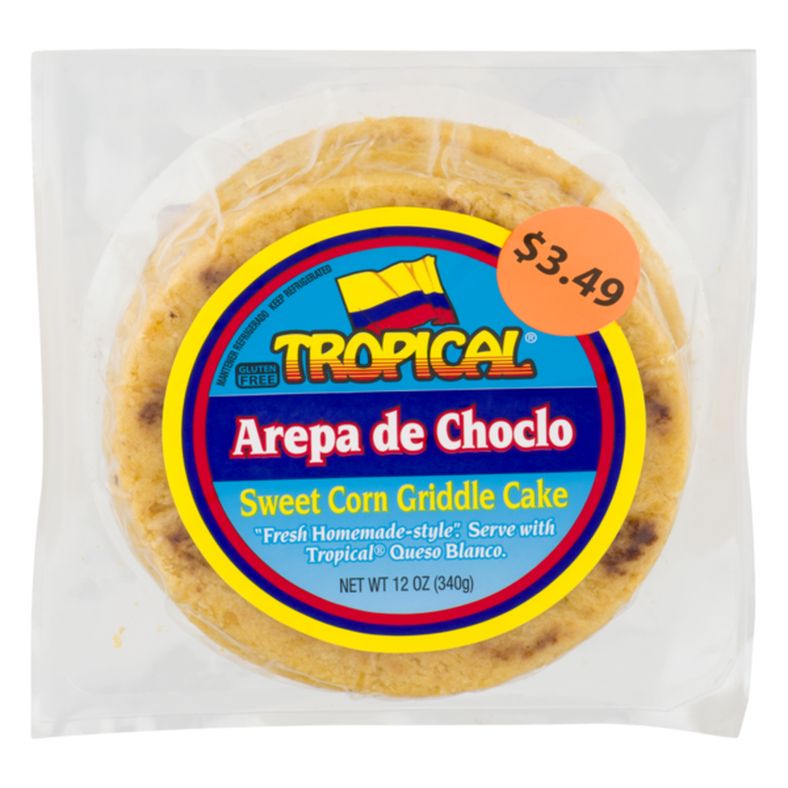 Tropical Griddle Cake Sweet Corn