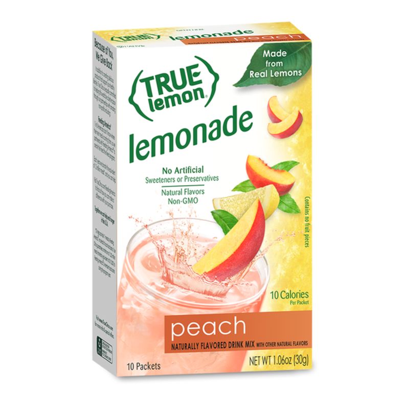 True Lemon Peach Lemonade Drink Mix