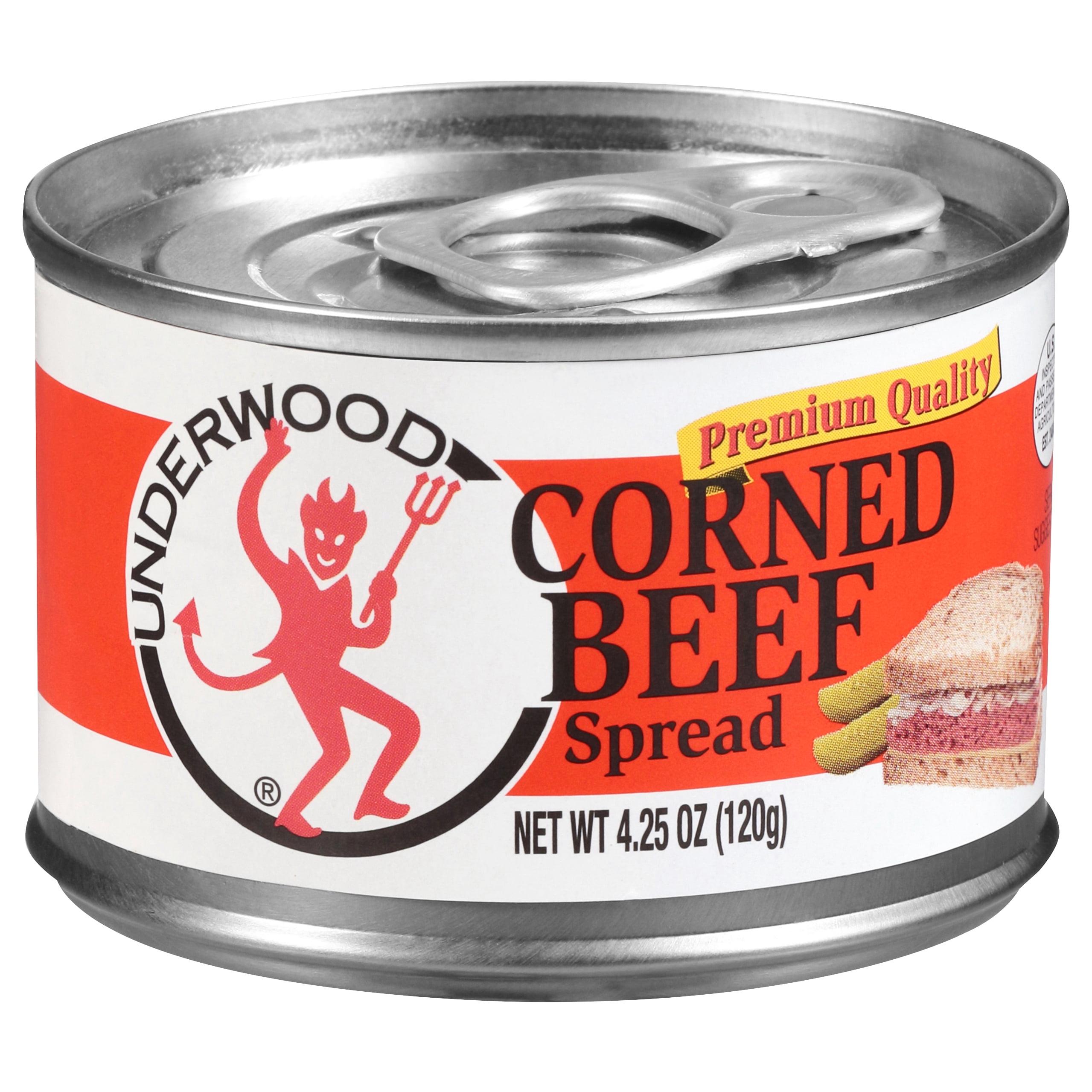 Underwood Corned Beef Spread, 4.25 oz Can