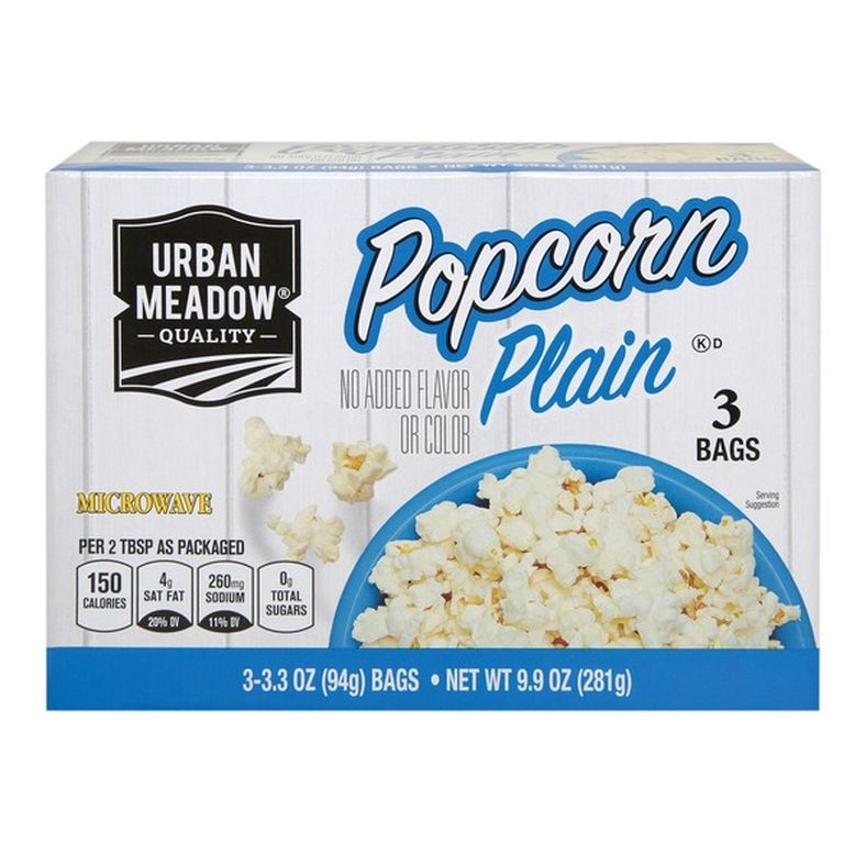 Urban Meadow Microwave Plain Popcorn