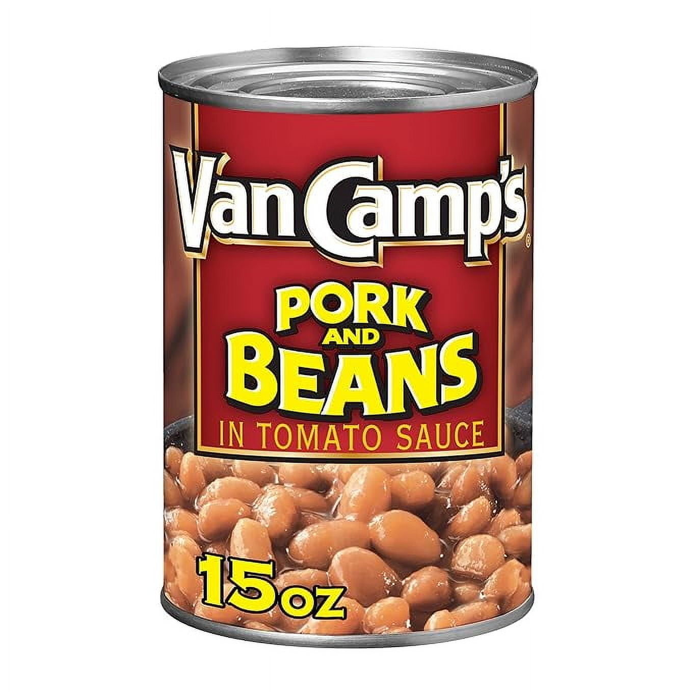 Van Camp's Pork and Beans, Canned Beans, 15 oz ( Pack of 2 ) - Available at Good Kitchen Market on StoresGo
