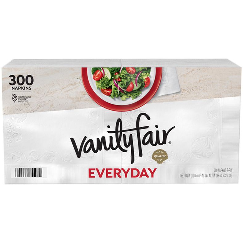 Vanity Fair Napkins, 300 2-Ply Paper Napkins