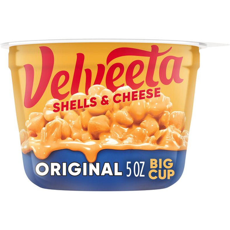 VELVEETA Shells & Cheese Original Microwavable Mac & Cheese Big Cup