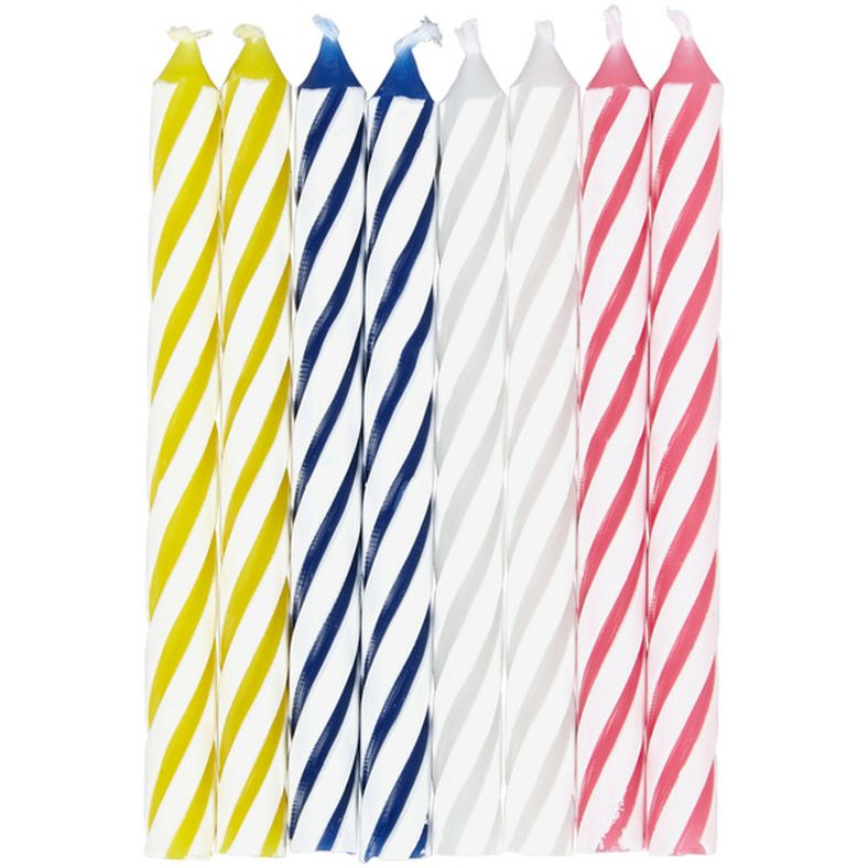 Wilton Assorted Birthday Candles, 24-Count