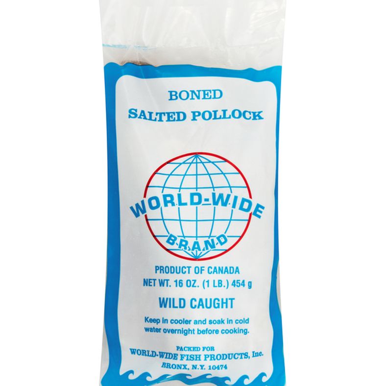 World Wide Pollock, Boned, Salted