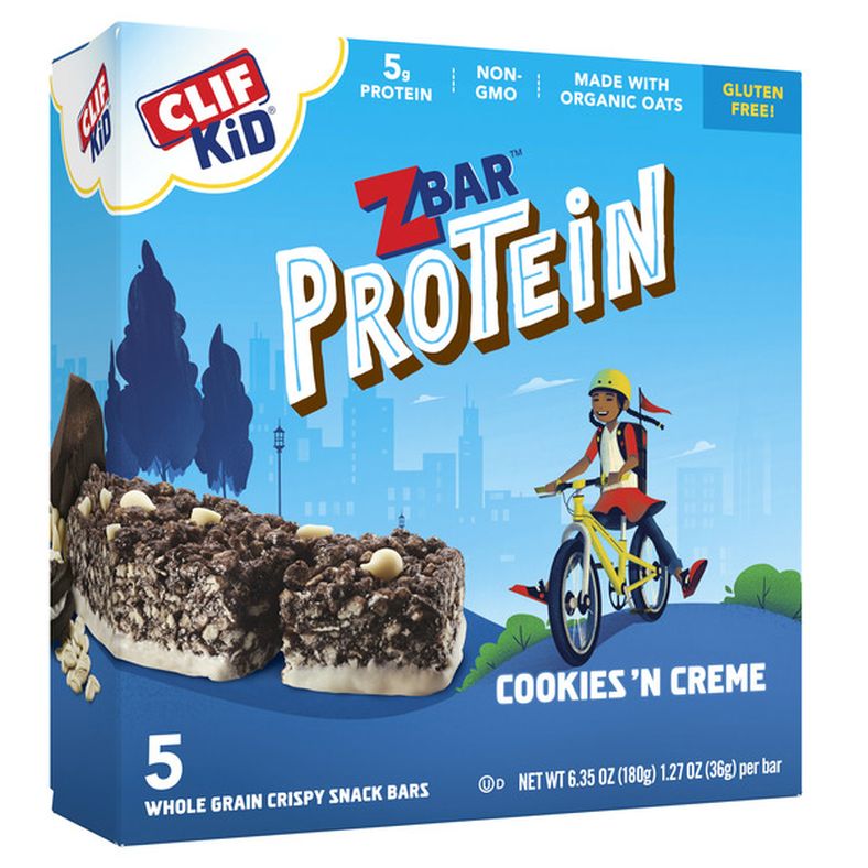 Zbar Cookies 'N Creme Crispy Protein Snack Bars - Available at Island Foods Market on StoresGo