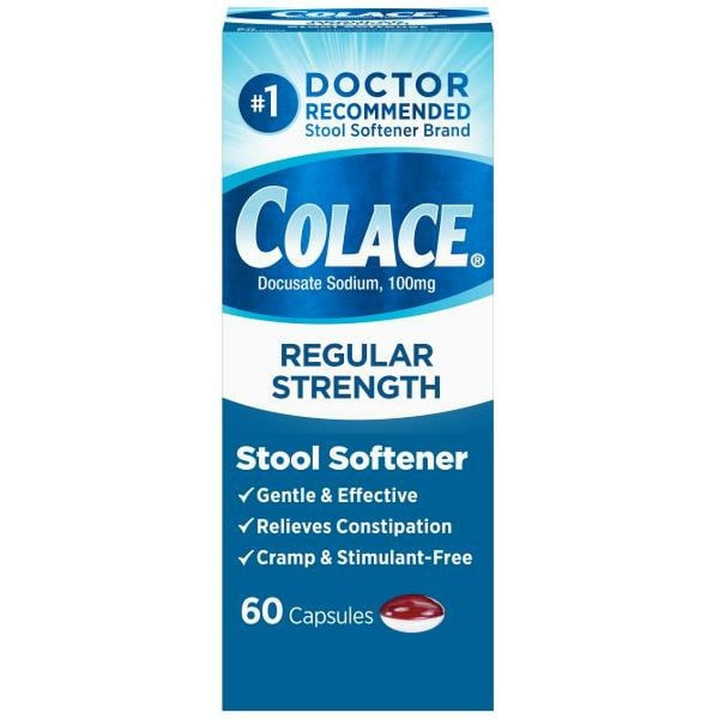 Buy Colace Regular Strength Stool Softener 100mg Capsules Online - StoresGo