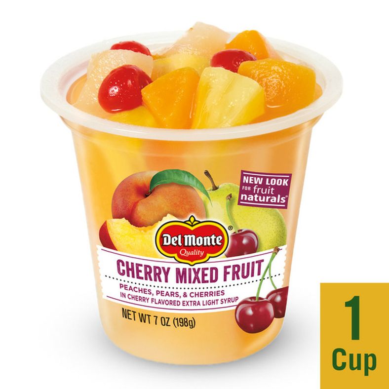 Buy Del Monte Cherry Mixed FRUIT CUP Snacks Online - StoresGo