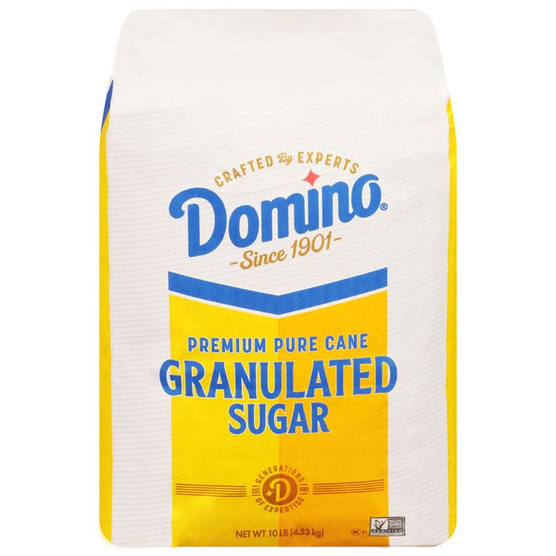 Buy Domino Premium Pure Cane Granulated Sugar 10 lb. Bale Online - StoresGo