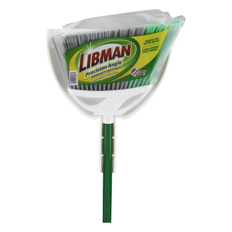 Buy Libman Broom with Dustpan, Precision Angle Online - StoresGo