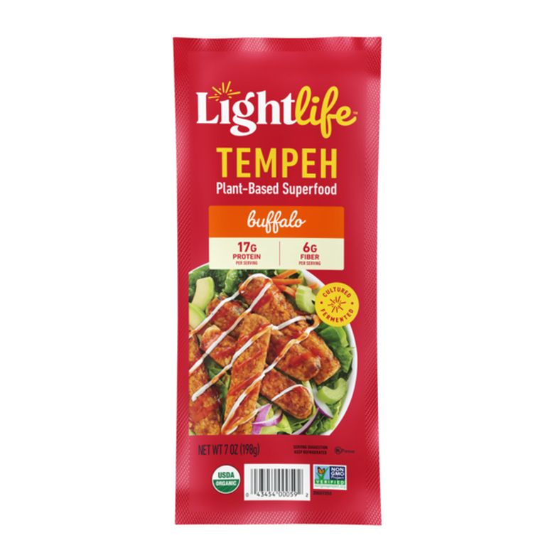 Buy Lightlife Organic Buffalo Plant-Based Tempeh Strips Online - StoresGo