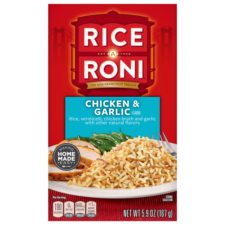 Buy Rice-A-Roni Chicken Garlic Online from Caribbean Fresh Market | StoresG