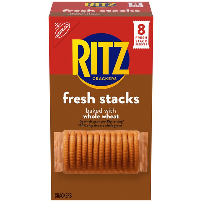 Buy Ritz Fresh Stacks Whole Wheat Crackers, Travel Snacks, Multi Snack ...