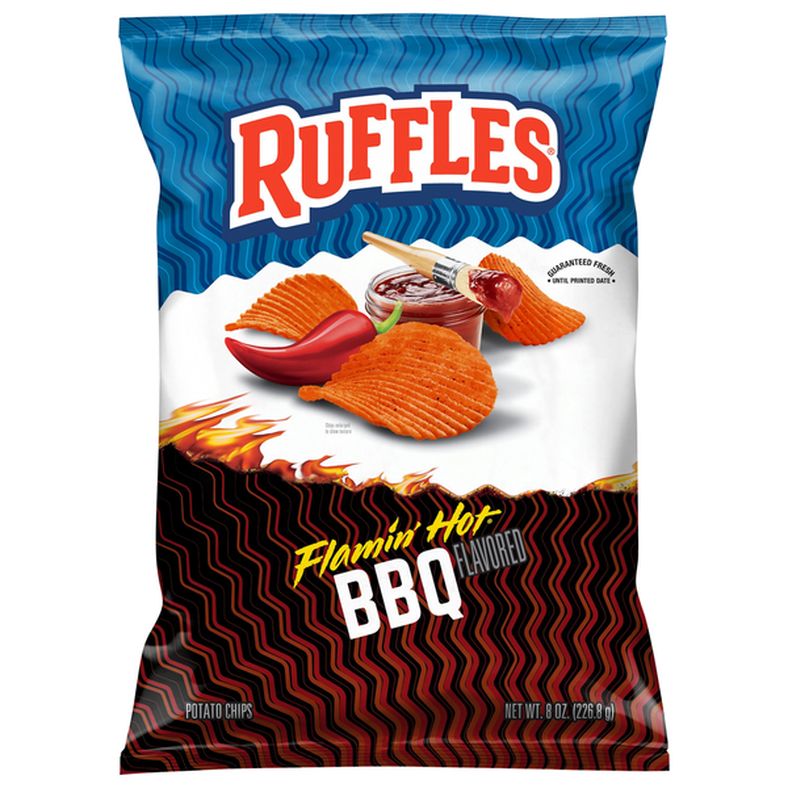 Buy Ruffles Flamin' Hot BBQ Chips from Island Foods Market | StoresGo