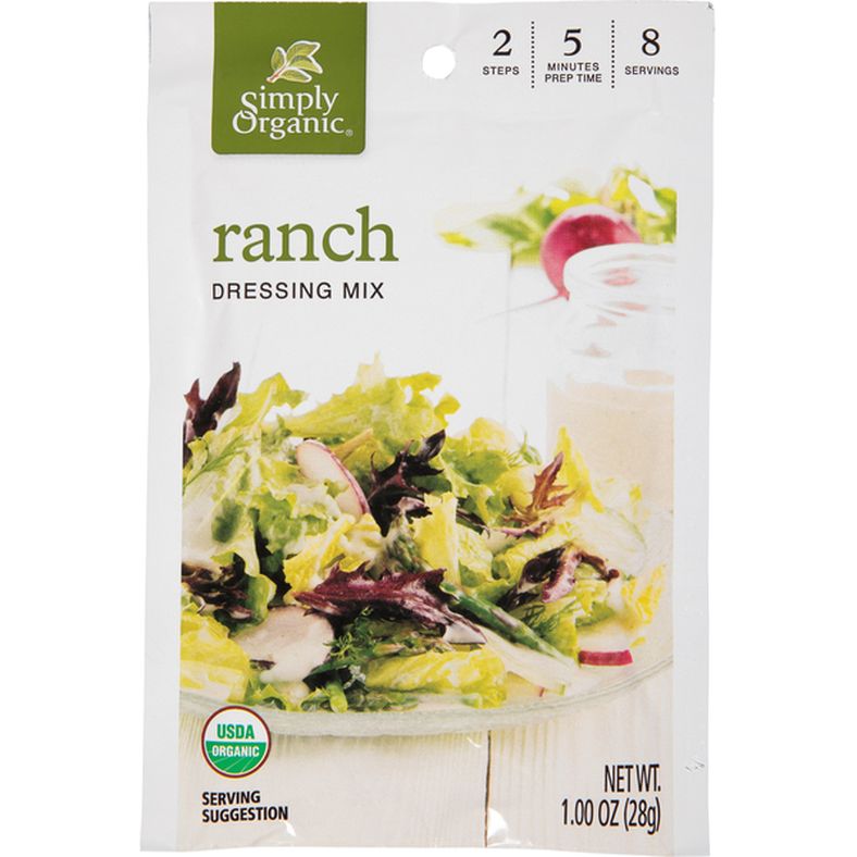 Shop Simply Organic Dressing Mix, Ranch | StoresGo in Miami