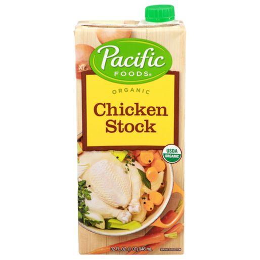 Chicken Pac Pac Pacific Foods Organic Unsalted Chicken Stock (4 ct) - Stores
