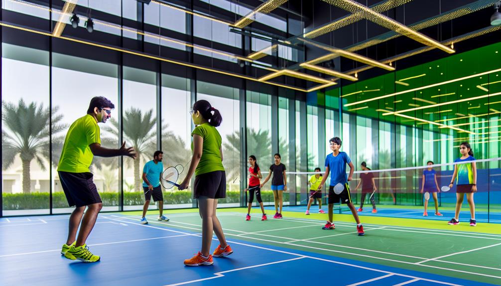 Suitable Areas for Badminton Events in Dubai