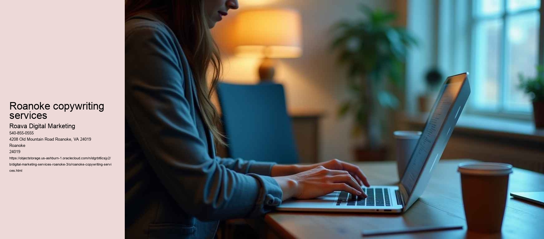 Roanoke copywriting services