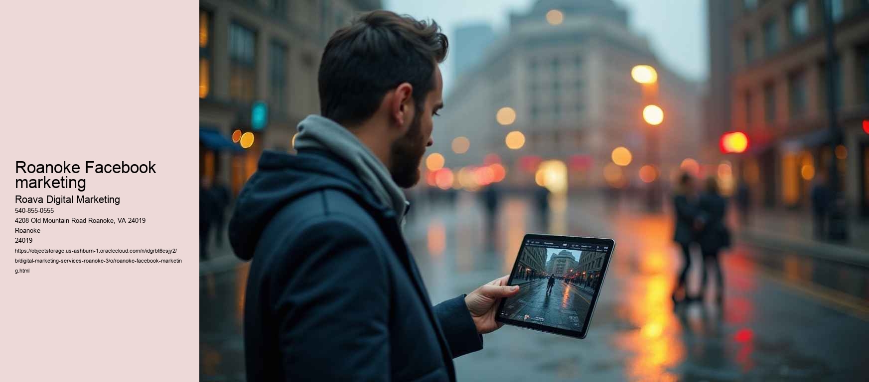 Roanoke Facebook marketing