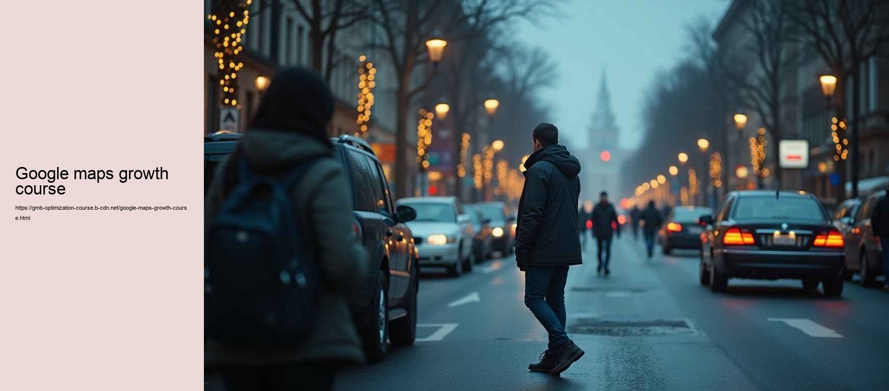 google maps growth course